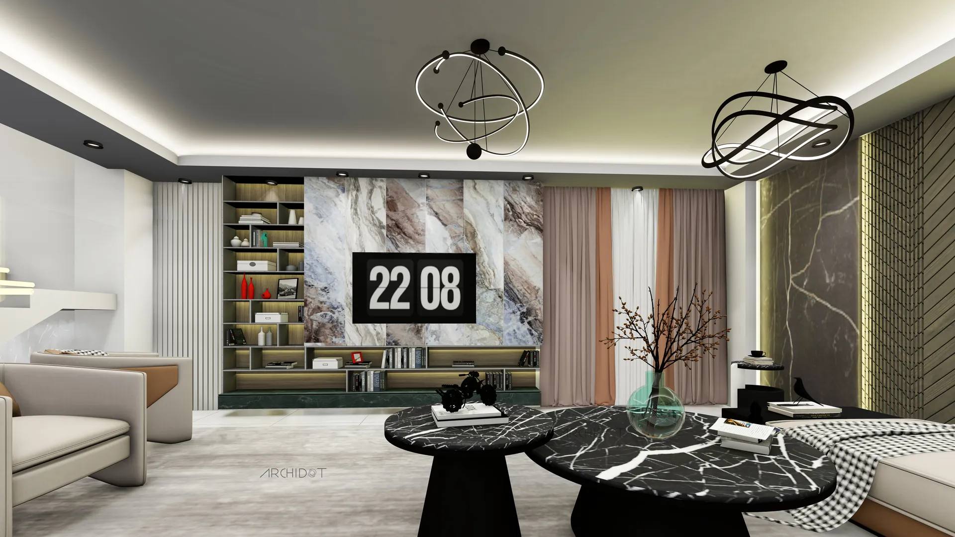 Bashundhara Residence Interior — Interior Design by ARCHIDot