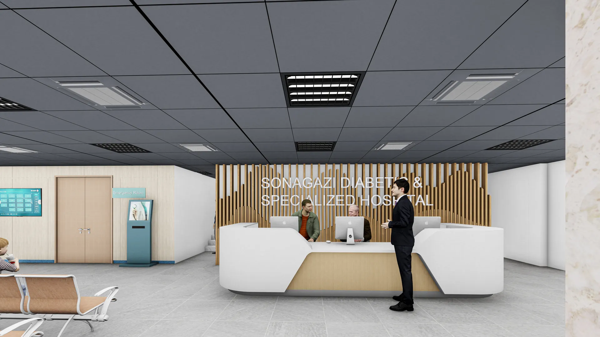 Sonagazi Diabetic & Specialized Hospital — Interior Design by ARCHIDot