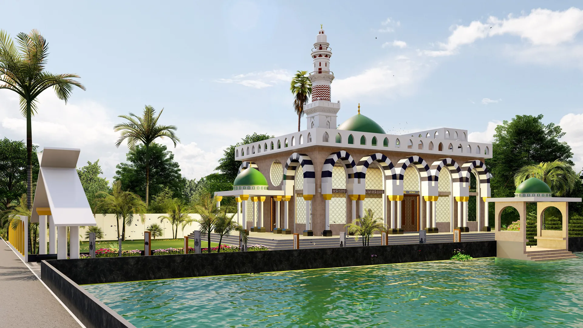 Jame Mosque — Architecture by ARCHIDot
