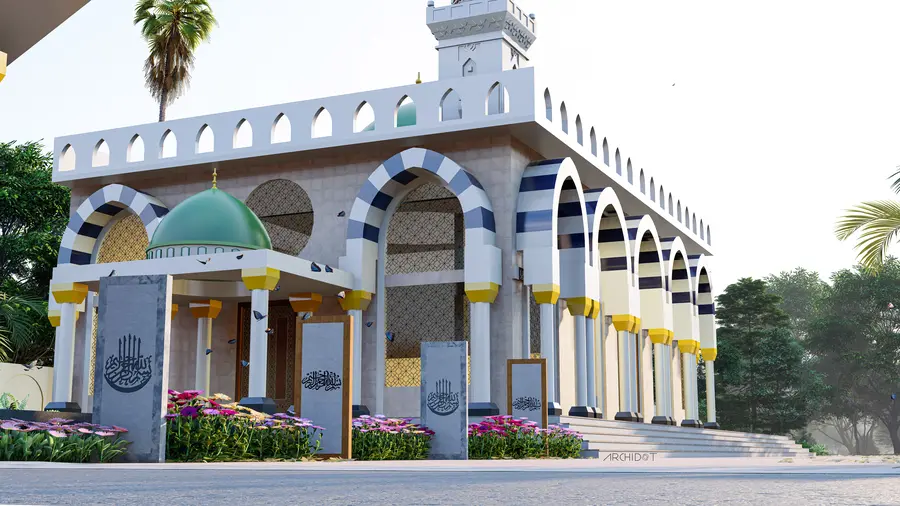 Jame Mosque — view 2