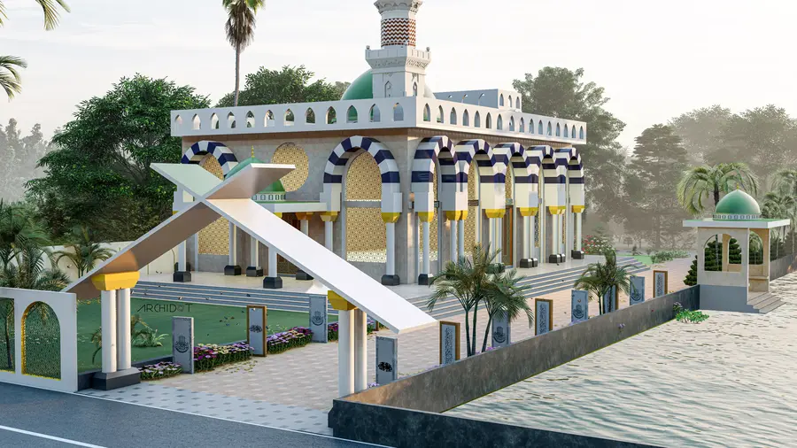 Jame Mosque — view 3