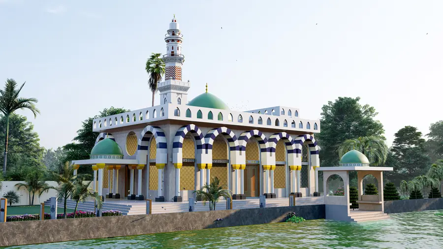 Jame Mosque — view 4