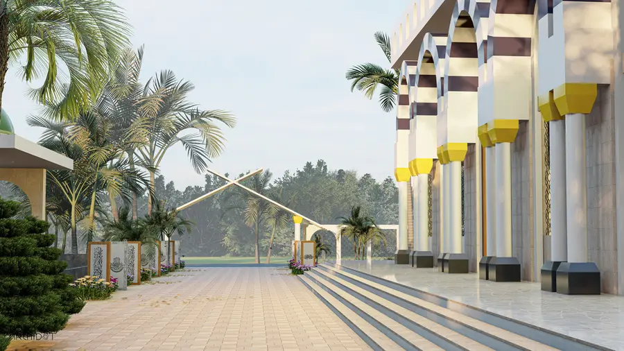 Jame Mosque — view 7