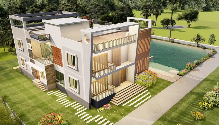 Luxury Duplex House — view 4
