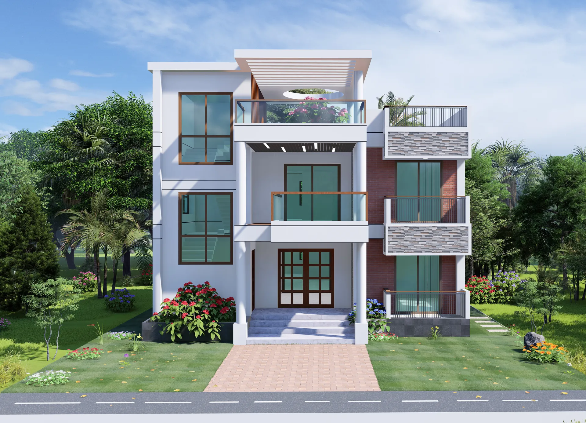 Mojibur Residence — Architecture by ARCHIDot