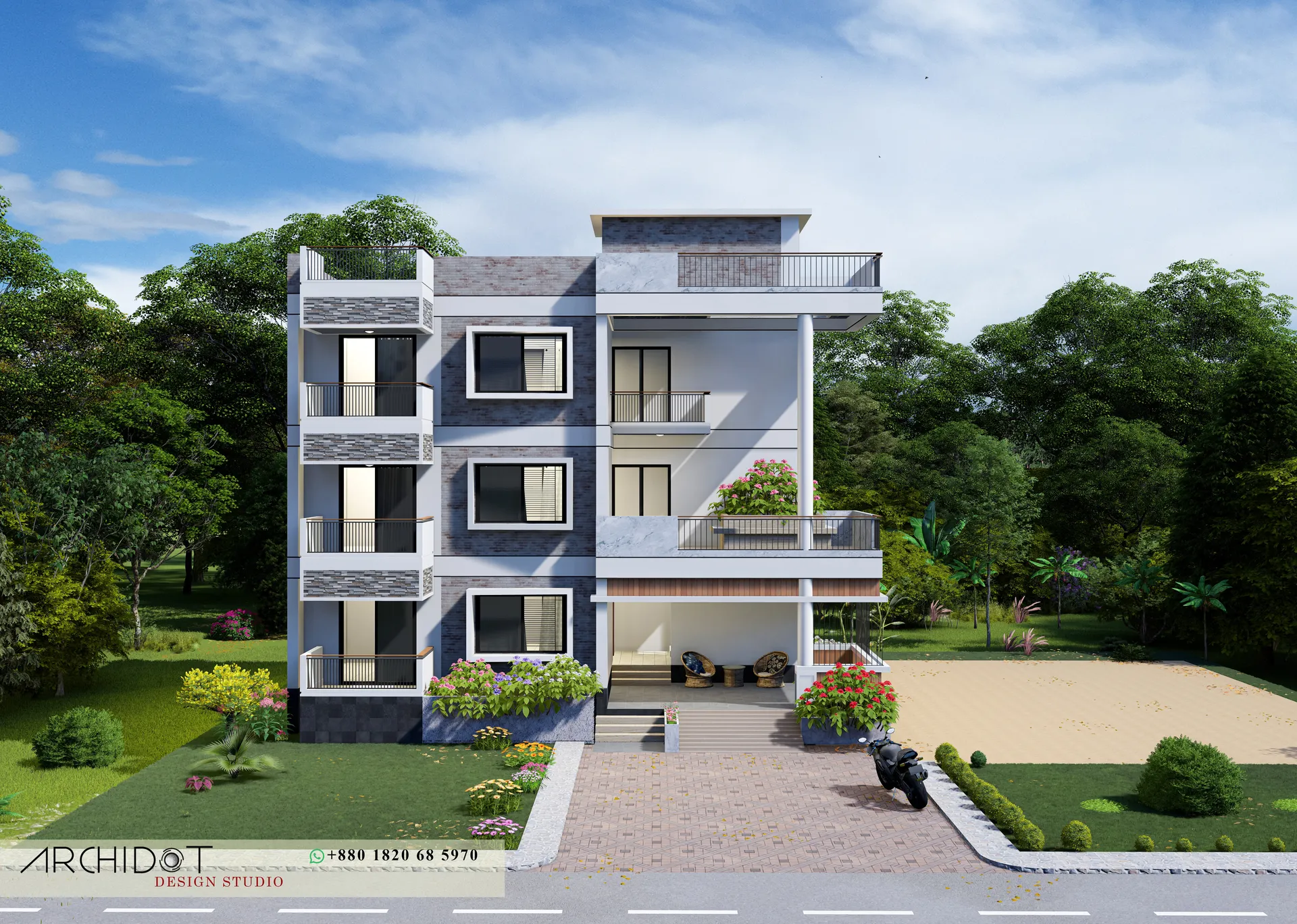 Shahporan Residence — Architecture by ARCHIDot